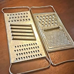 4 for $25! Set of 2 Vintage Graters